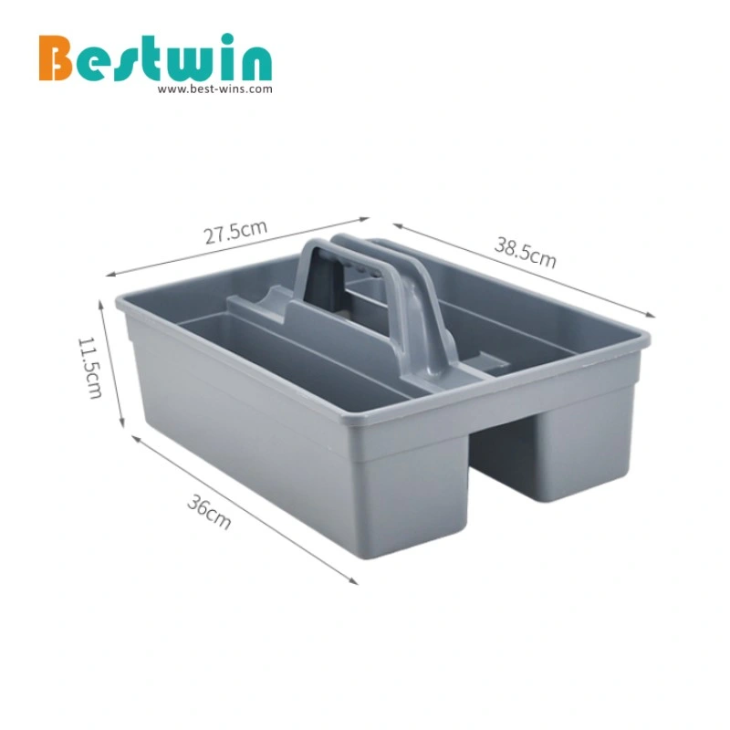 Commercial Janitorial Cleaning Supplies Bus Box Janitor Storage Bucket Plastic Bussing Tub