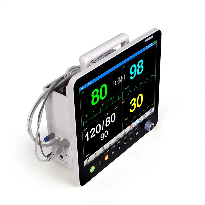 15 Inch Touch Screen Multi-Parameter ICU Patient Monitor with CE