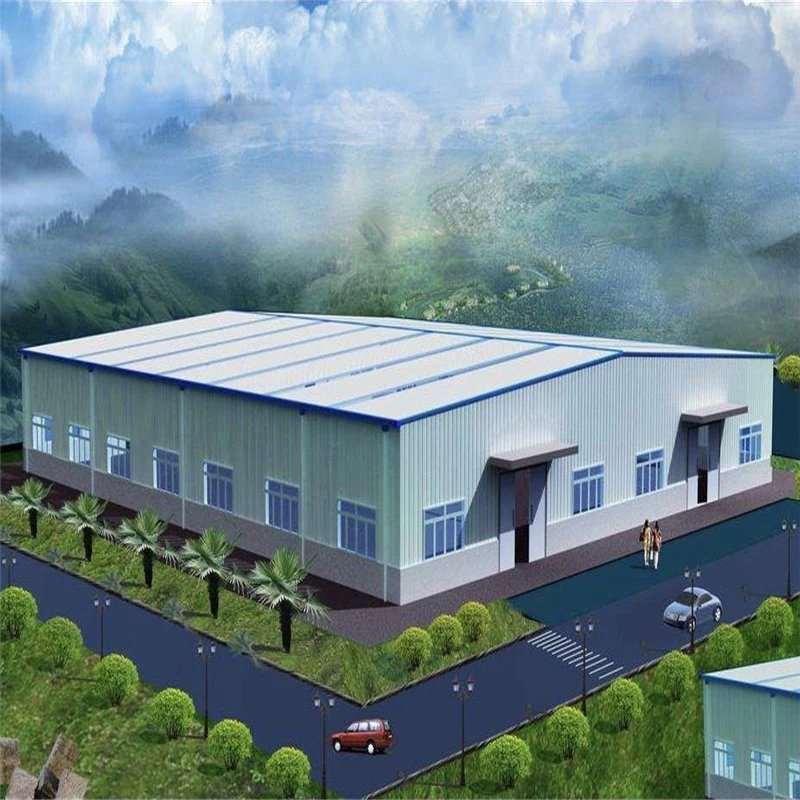 Peb Prefabricated Portal Frame Steel Structural Construction Warehouse Factory/Workshop/Garage/Cow Shed/Hangar/Poultry House Structure Building Price