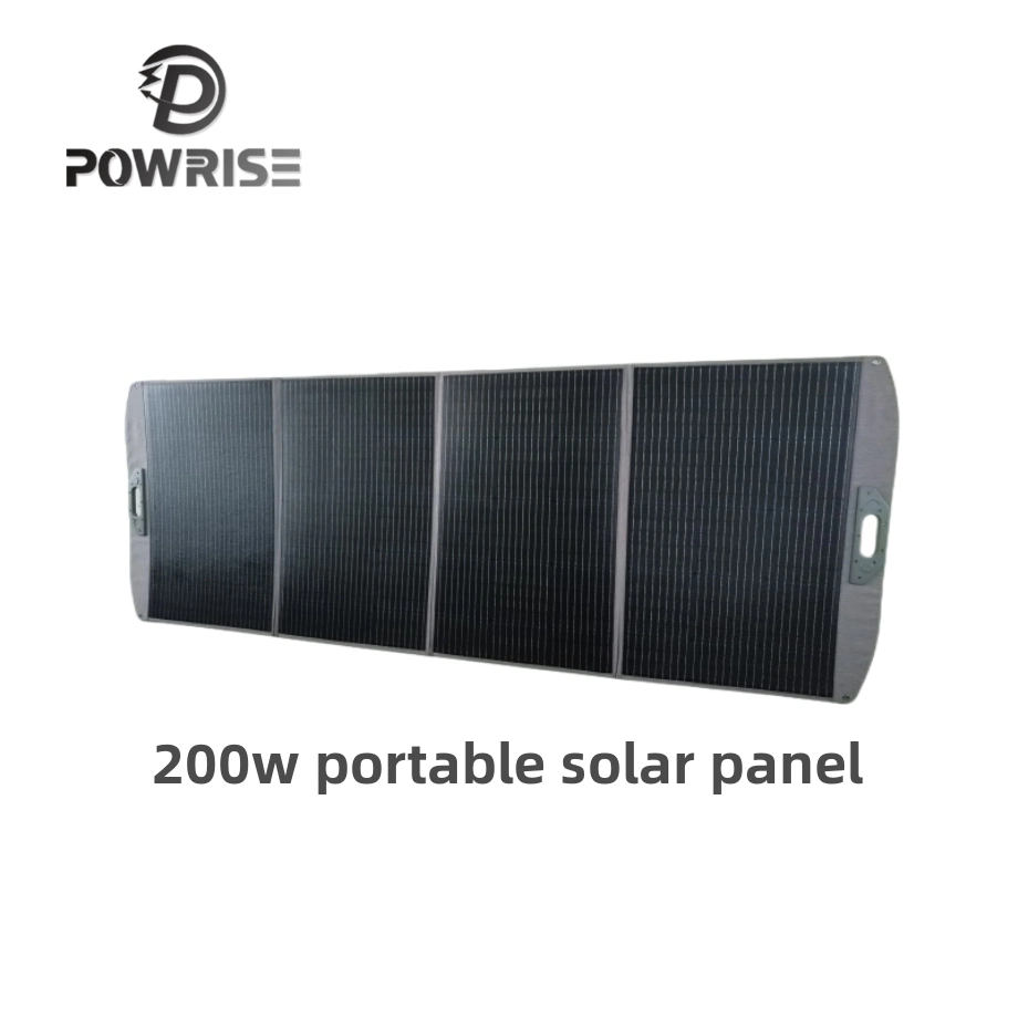 Panel solar portátil 200W Panel solar plegable con salida USB Para carga de la batería 18V en exteriores