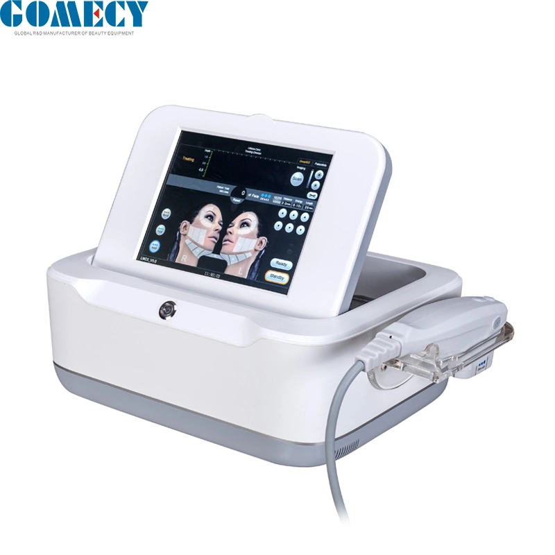 Échographe portable 12 lignes HIFU focalisé SMAS HIFU Vmax Face Lift Corée machine de beauté de Slimming pour salon