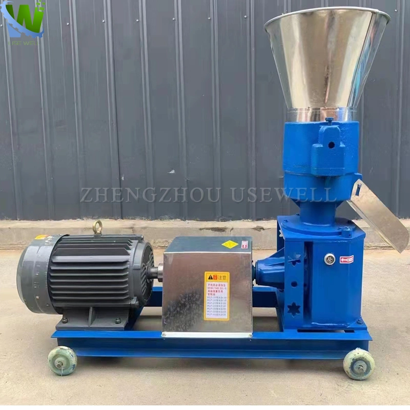 Animal Feed Pellet Machine Extruder Granule Mill Pig Poultry Pelletizer Feed Machine