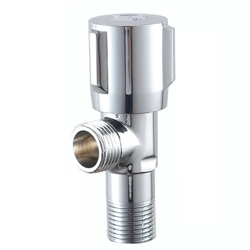 Stainless Steel Hot and Cold Inlet Valve Bathroom Faucet Stop Valve