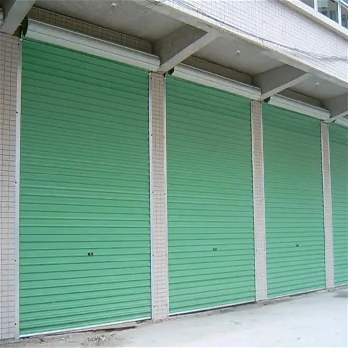 Exterior Windproof Shutter Doors Outside Pull Down Doors Garage Doors