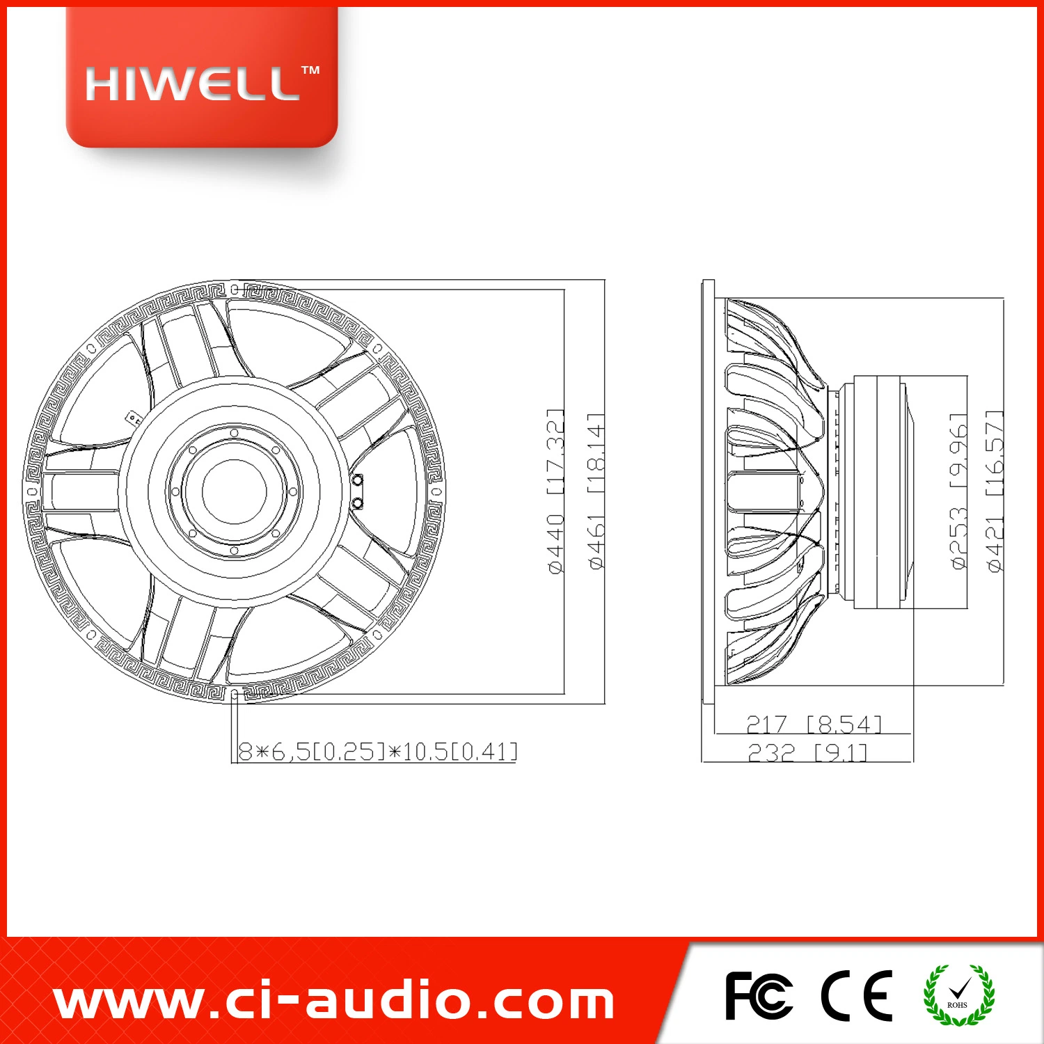 Propulsé le président du caisson de basses de 18 pouces 4000W, système audio AUDIO PROFESSIONNELLES