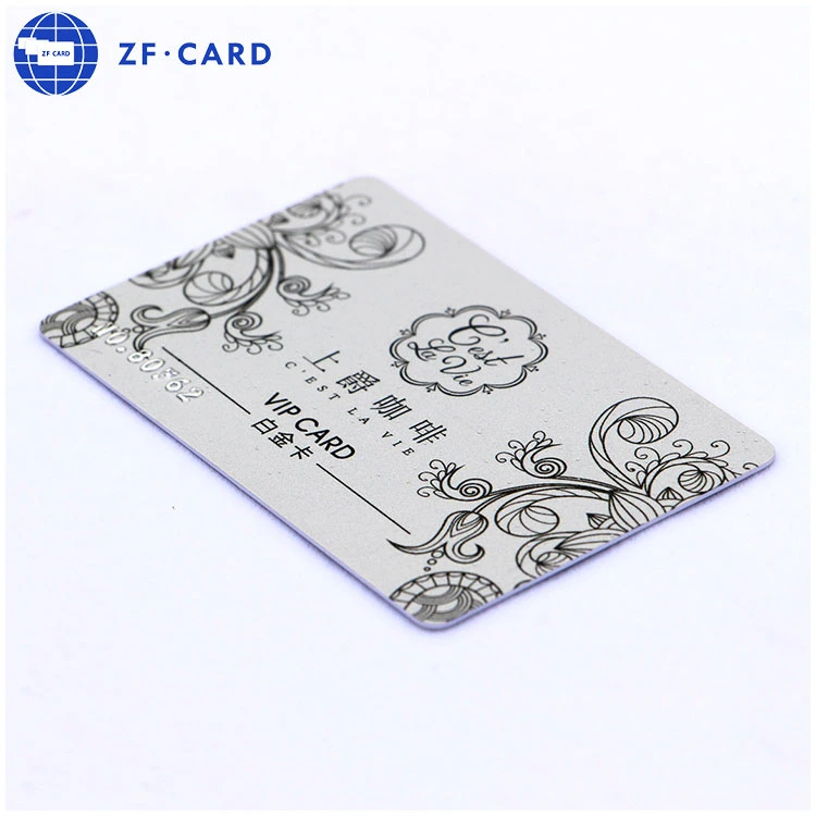 Carte à bande magnétique noire 13,56 MHz RFID MIFARE (R) Classic 1K Carte NFC Access
