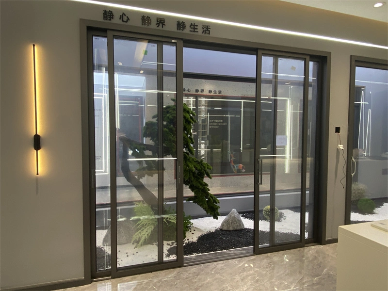 Aluminum Min Order Glass Door Sliding Aluminium Door