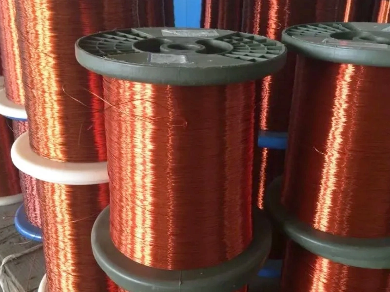 High Purity Cooper Wire Coil Best Copper Price ASTM B Standard Copper Clad Steel Enameled Wire Cable Refrigerator