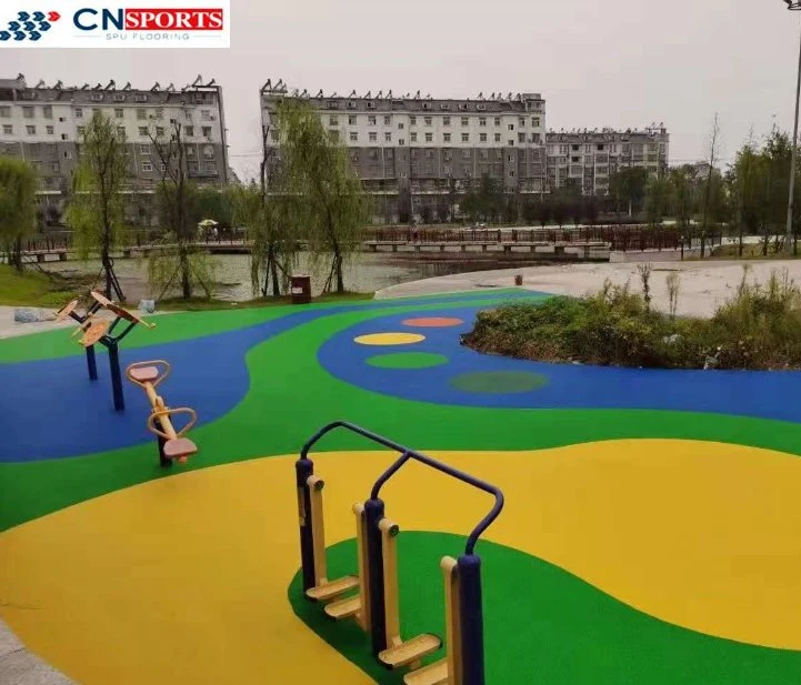 Safety Playground Resilient EPDM Rubber Granules EPDM Flooring