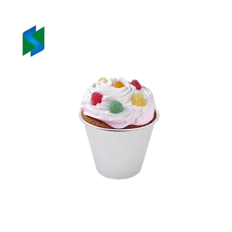 Alimentación Josun Helado vaso de papel 4oz 8oz 16oz el papel de estraza Jelly pintas con Logo