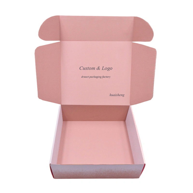 Luxury Custom Cardboard Gift Mailing Mailer Shipping Box Corrugated Paper Packing Carton Packaging Corrugated Cardboard Box