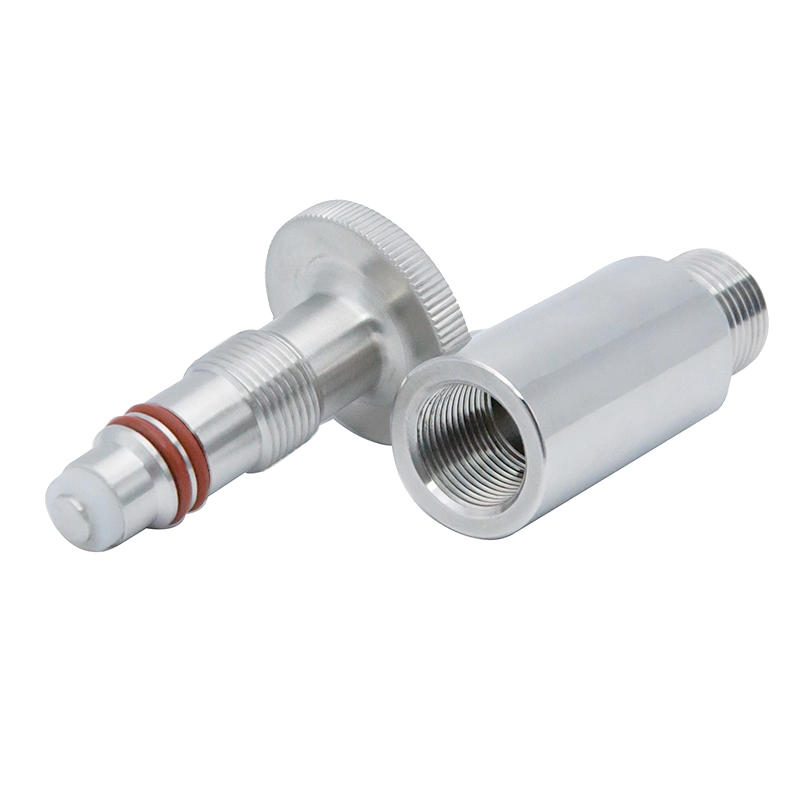 Stainless Steel SS304 SS316 Sanitary Hygienic Manual Threaded Sample Valve