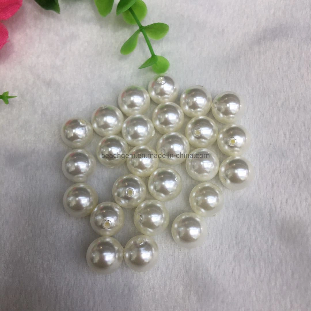 Half Drilled Natural Shell Pearl for Jewelry Setting