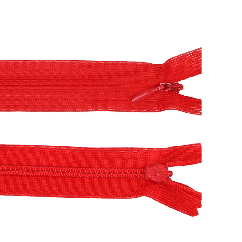 Latest High quality/High cost performance Nylon Zippers for Sale Invisible Zipper