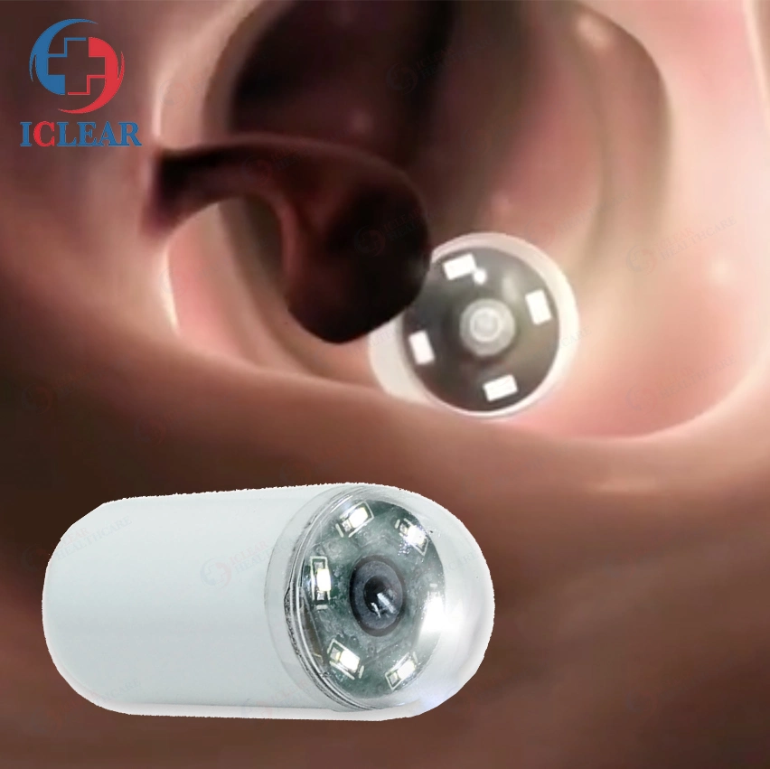 China &ge; 160&deg; 14hours HD Medical Digestive Small Intestine Capsule Endoscope