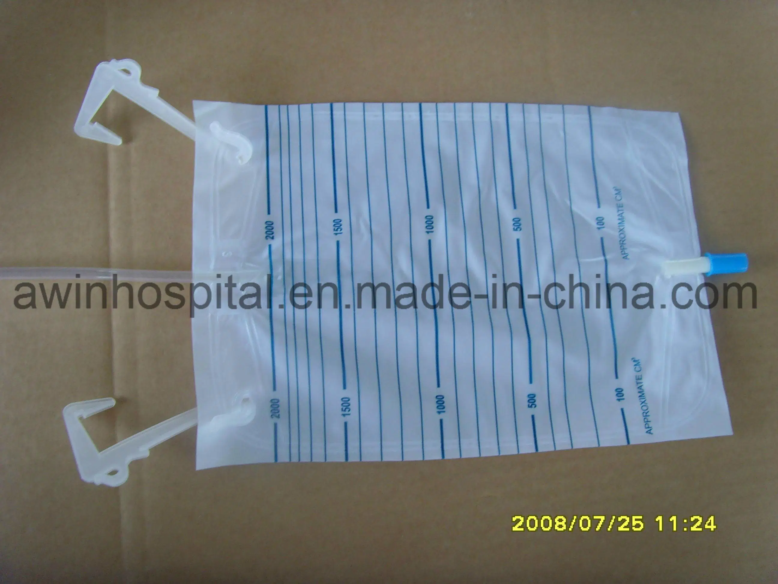 Disposable Sterile Urine Bag Used for Drainage