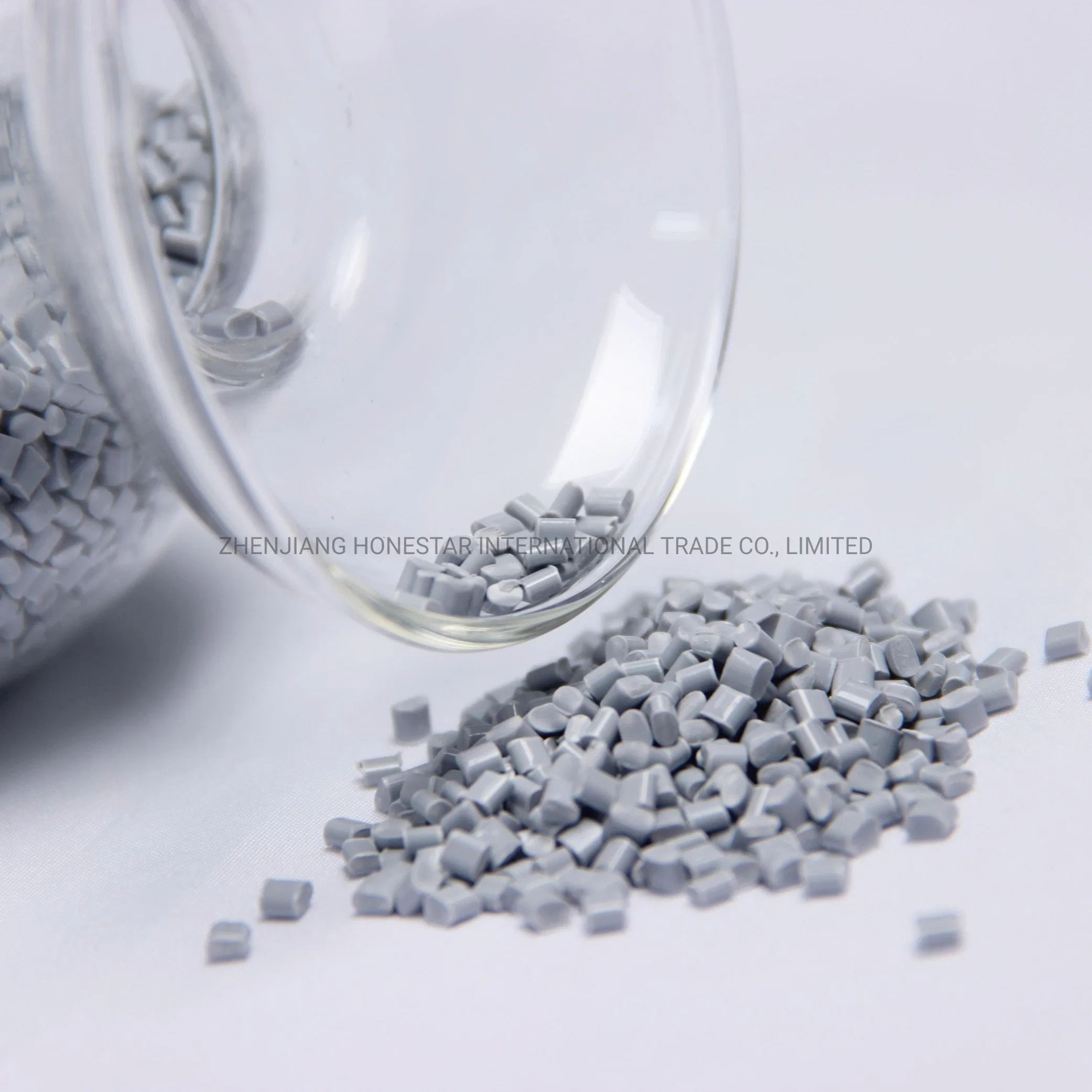 PBT GF15 Enhance Grey Color Granules Material Manufacturer