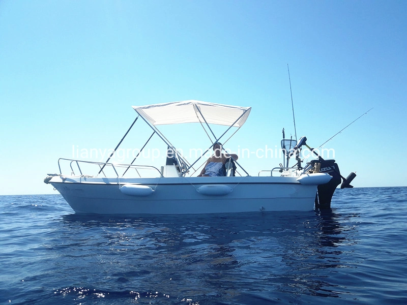 Liya 5m em fibra de barcos de pesca de água de iates de Fisher equipamento de jogos