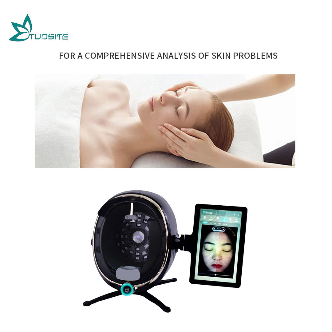 3D Skin Analyze Small Device Skin Tone Moisture Diagnosis Analyzer