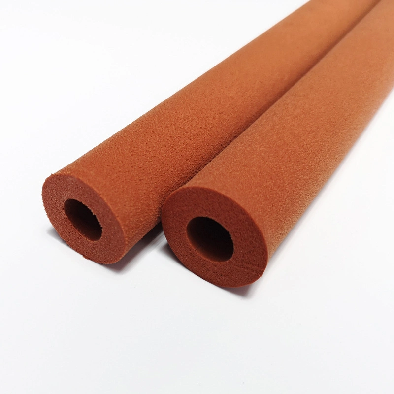 Closed Cell Sponge Tubes Foam Silicone Rubber Cord Tubing