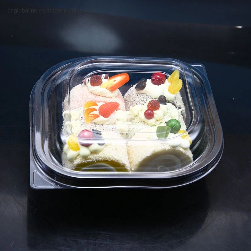 Blister Clear Pet Food Snake Storage Container for Cake