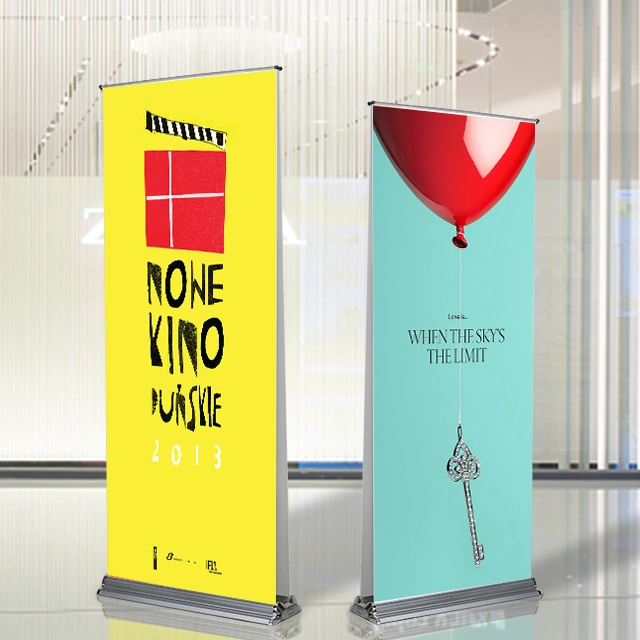 Wholesale/Supplier Customized Advertising Stand up Banner Retractable Roll up Banner Stand Roller Banner