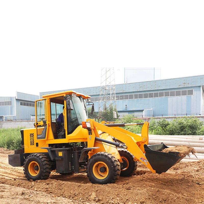CE Small Articulated Front End Mini Wheel Loader for Sale