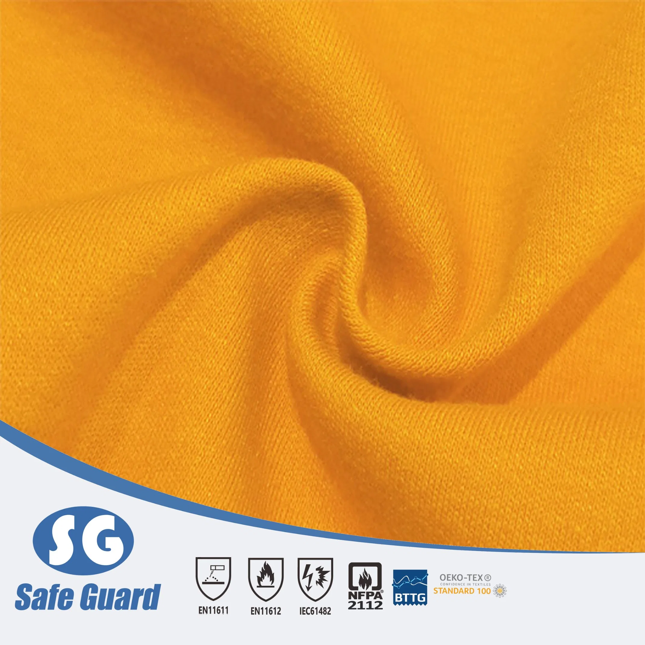 Hot Sale Customized 230GSM Flame Retardant 100% Cotton Fabric for Home Textile