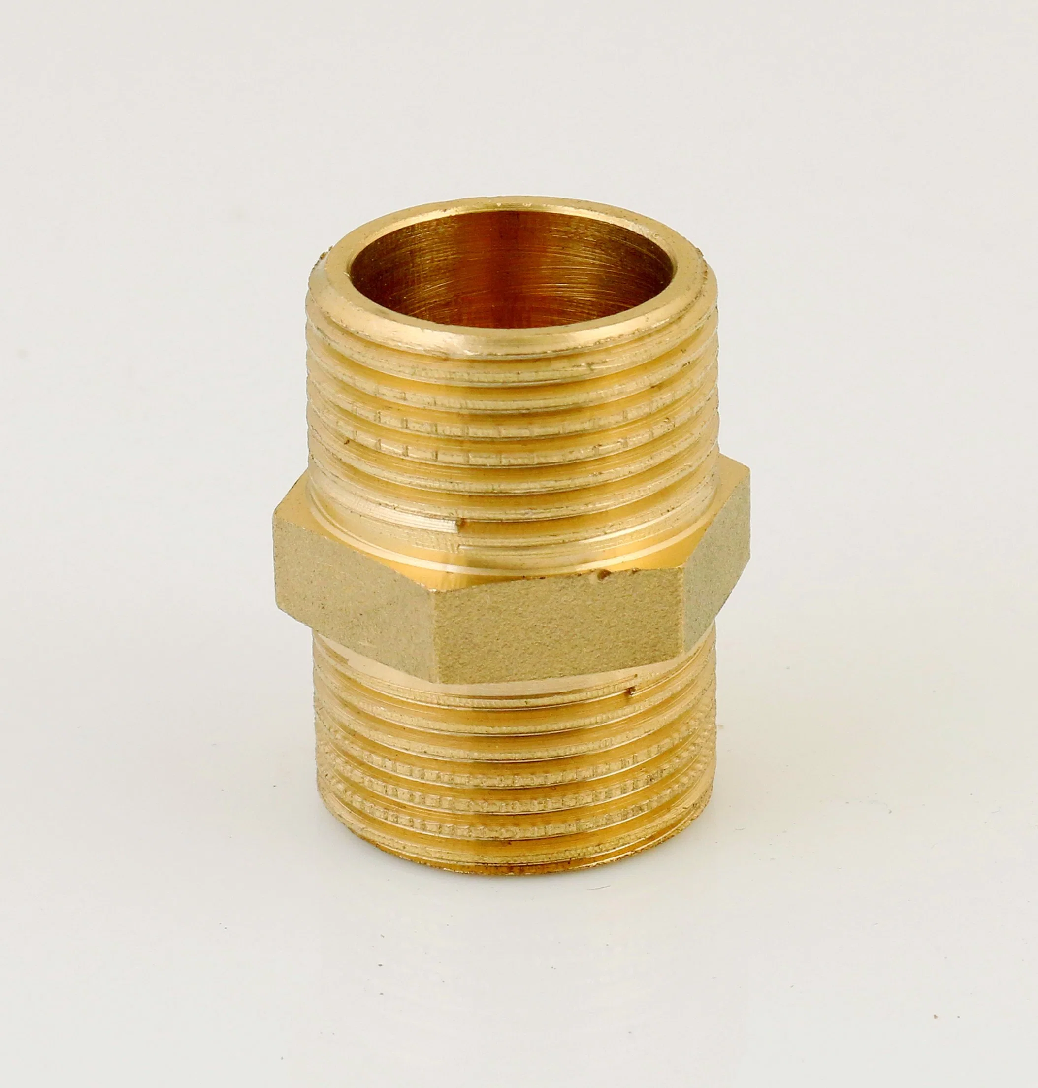 Brass Screw Niple Fitting Pipe Fitting Connector