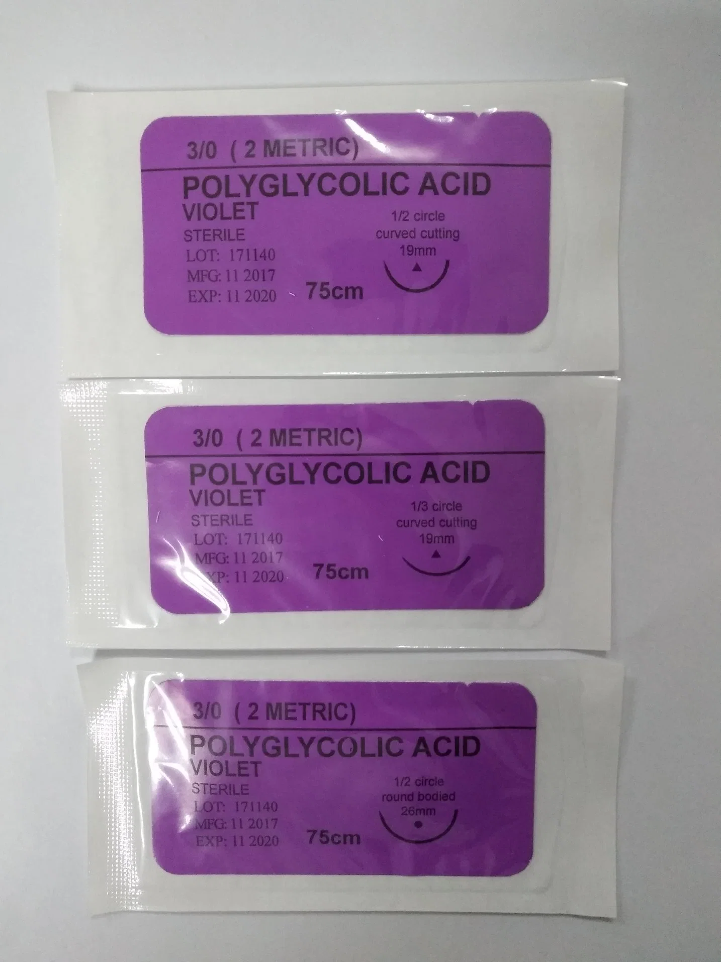 Polyglycolic Acid Braided Synthetic Absorbable Suture