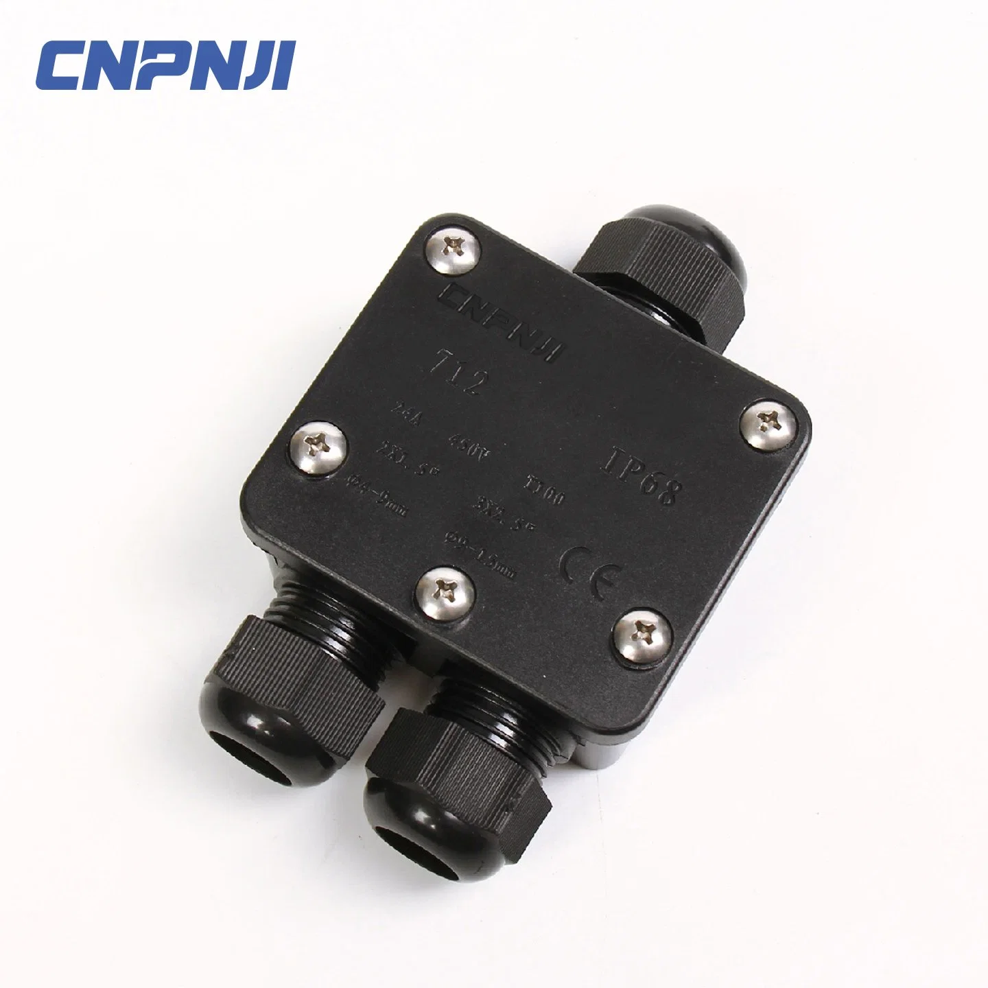 CE Certified IP68 Outdoor Lighting Waterproof Cable Box, Cable Fixing Head Can Be Customized