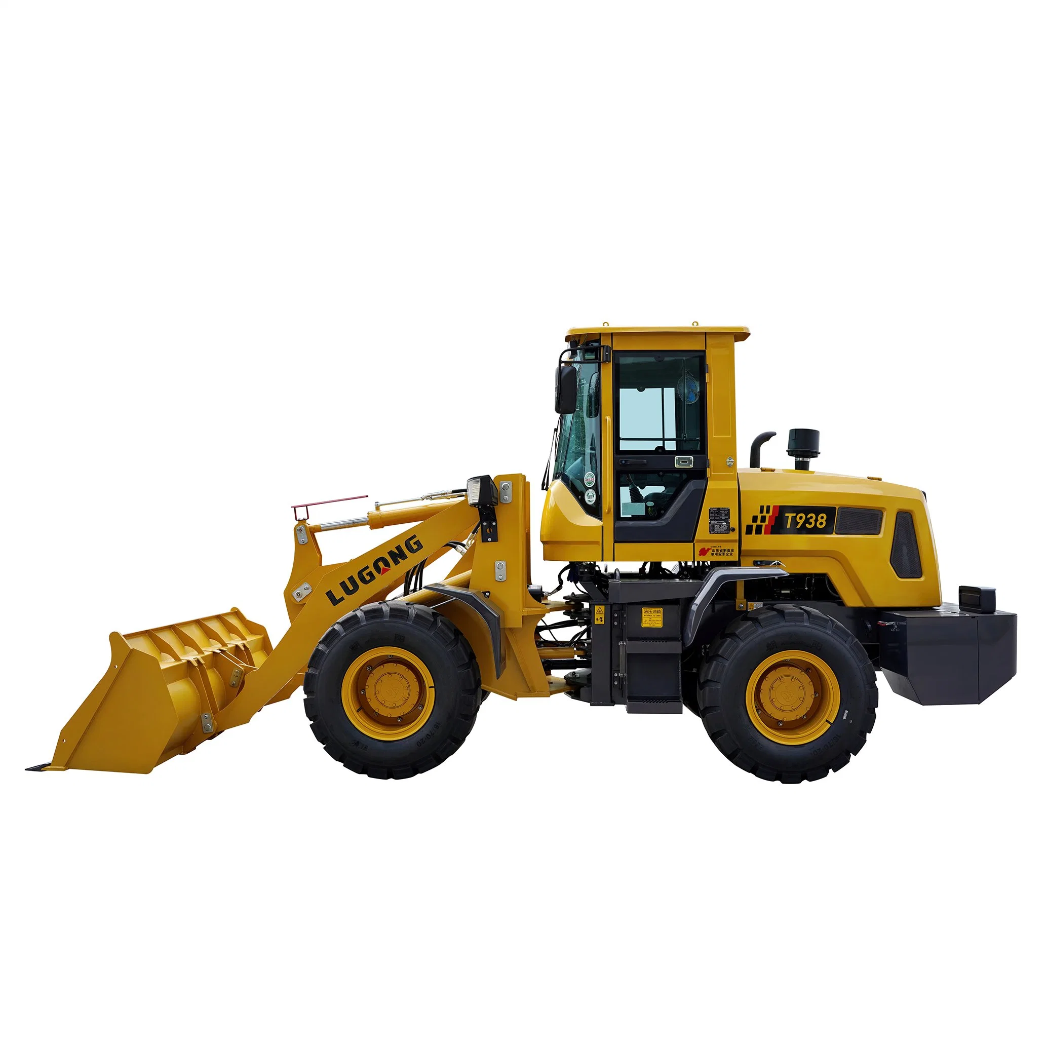 Supply Compact Wheel Loader Articulated Mini