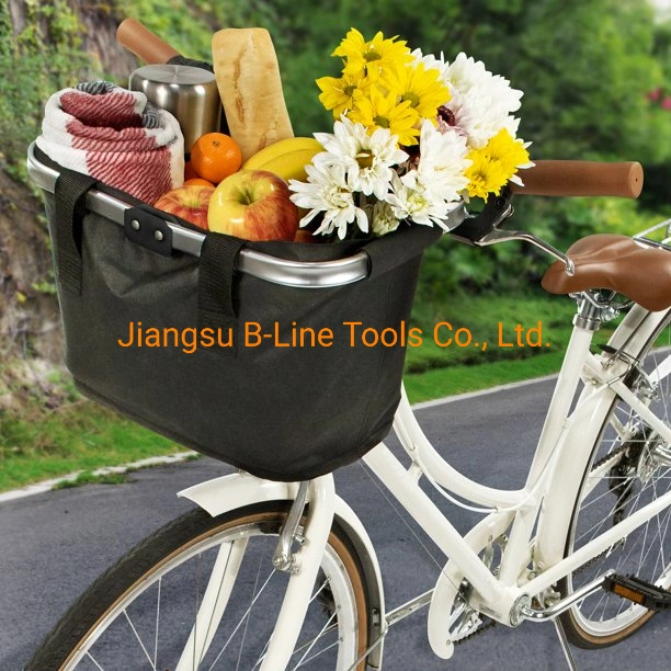 Bicycle Folding Handlebar Basket Bike Front Basket
