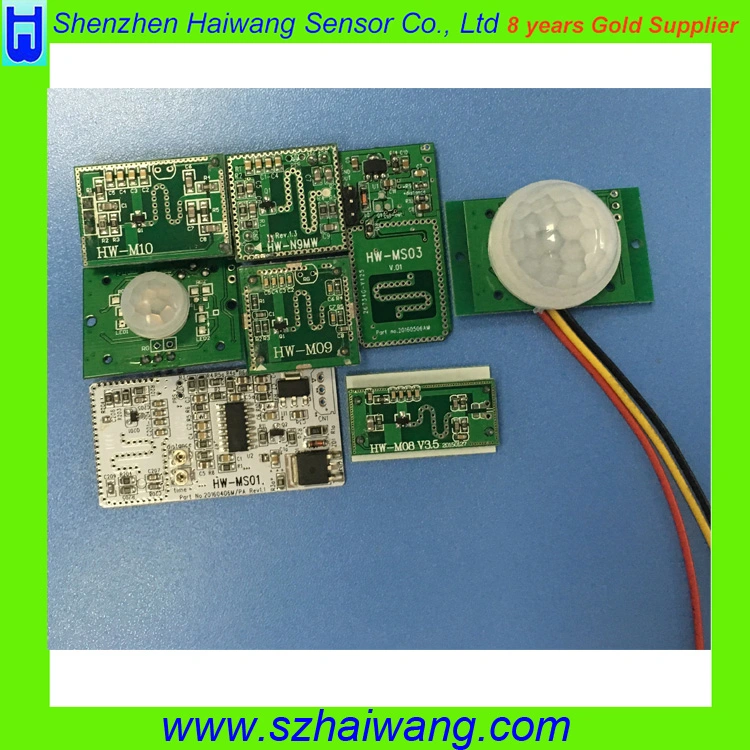 24V 60V Microwave Sensor Control Panels for Alarm (HW-MS01)