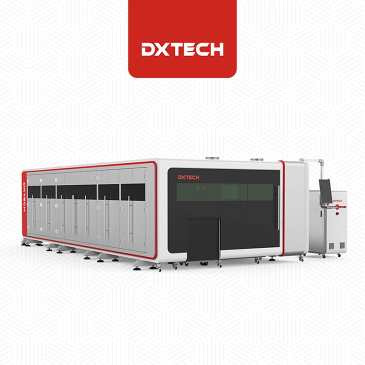 3000W Fiber Laser Cutting Machine for Metal Sheet Pipe Whole Cover