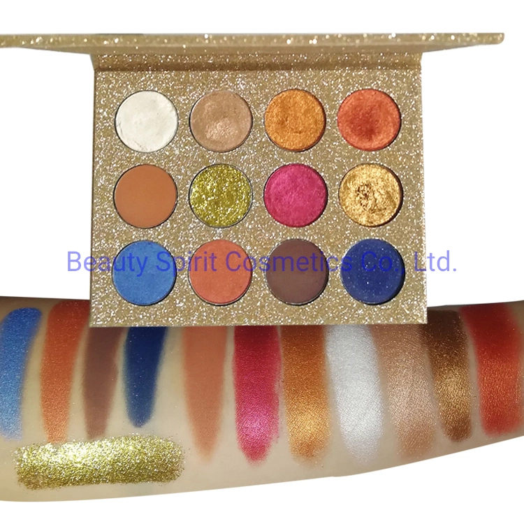 OEM High Pigment Eyeshadow Face Highlighter Makeup Palette Cosmetics Kit