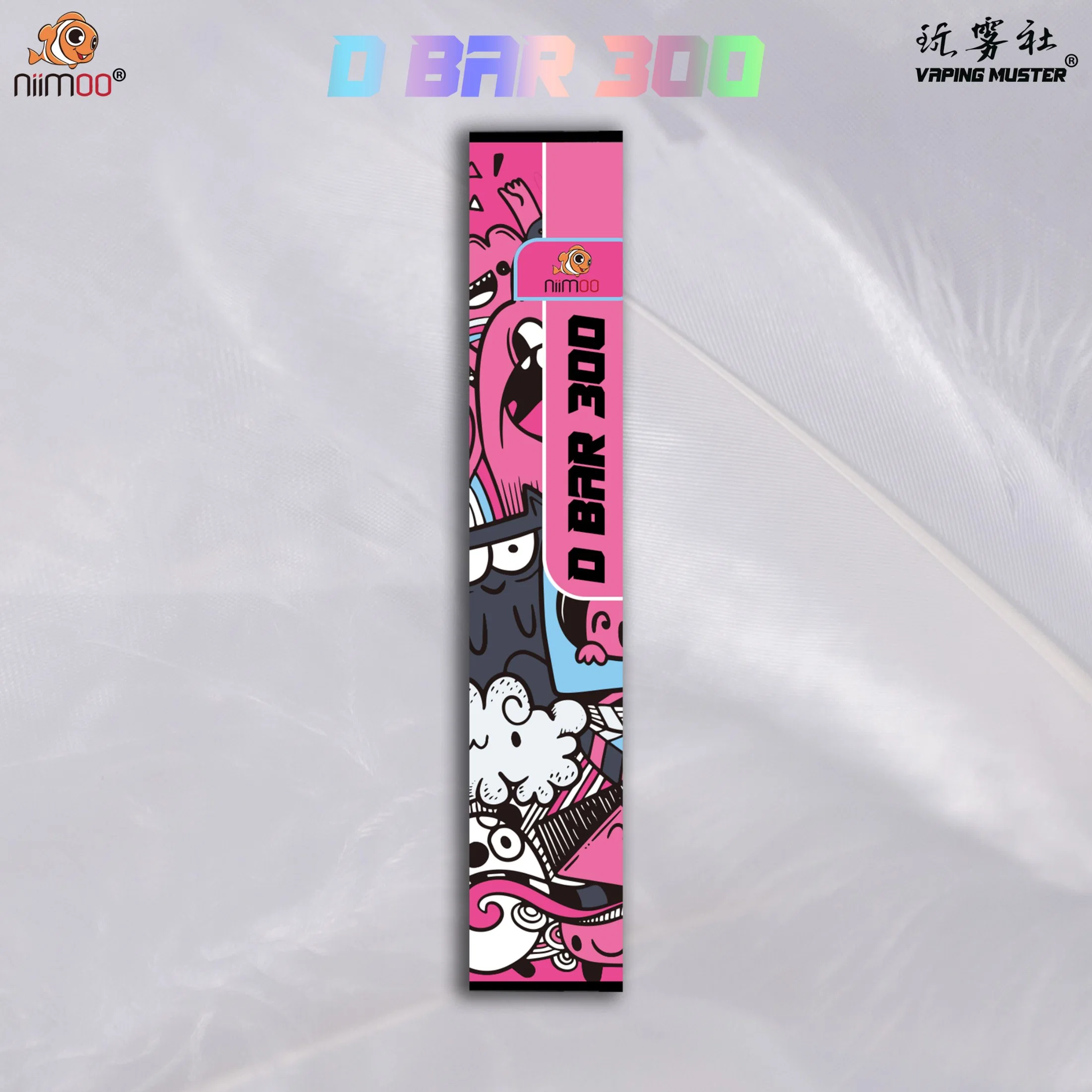 Niimoo Nuevo estilo 300 inhalaciones desechables Mini Vape Pen con 280 mAh cigarrillo electrónico