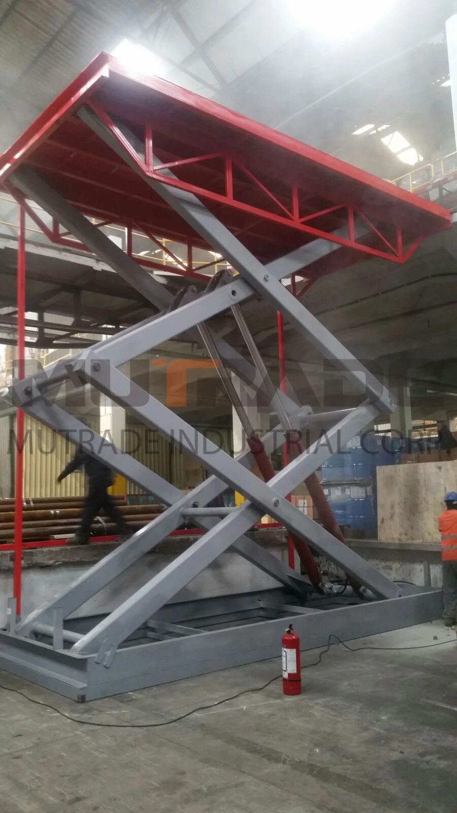 Hydraulic Underground Scissor Lift Car Elevator Parking Elevator