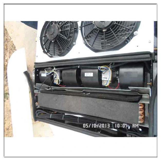 Copper Tube Coil 2 Fans R134A High quality/High cost performance  Small Passengers Air Conditioner, Small Bus AC