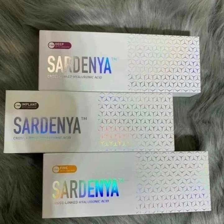 Korean Dermal Filler Sardenya Hyaluronic Acid Fine Deep Shape Filler to Fill Lips Nose Cheeks