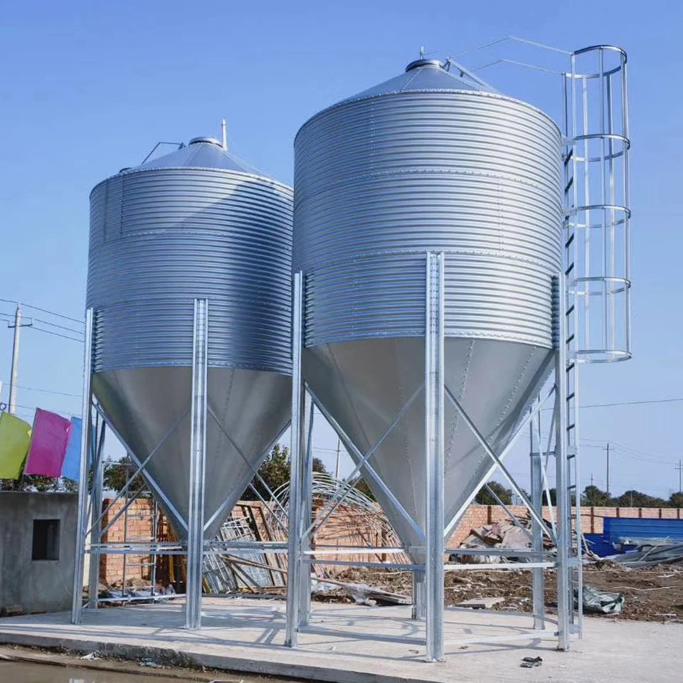 Feed Silo Galvanised Steel Grain Silo with Nice Price