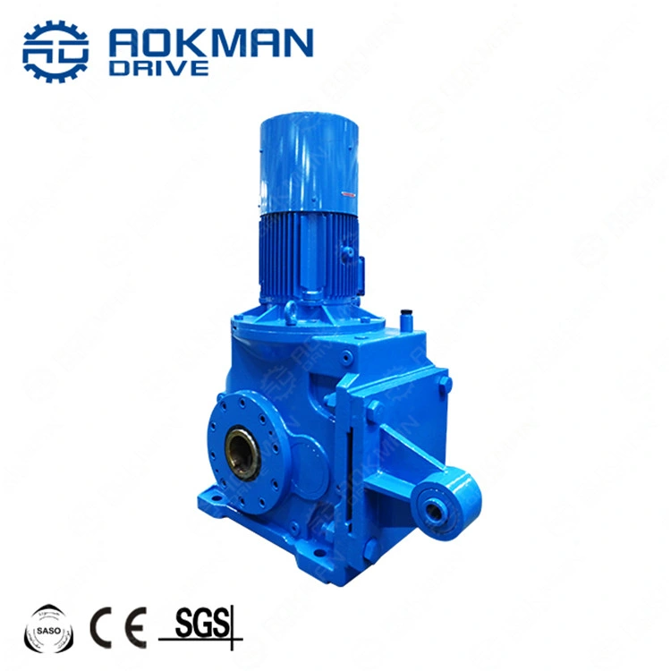 Helical Gearbox 90 Degree Industrial Bevel Right Angle Industrial Gearboxes