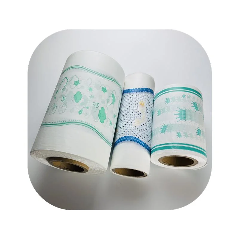 Raw Materials Cast Film Polyethylene Film for Sanitary Napkin and Diaper Making