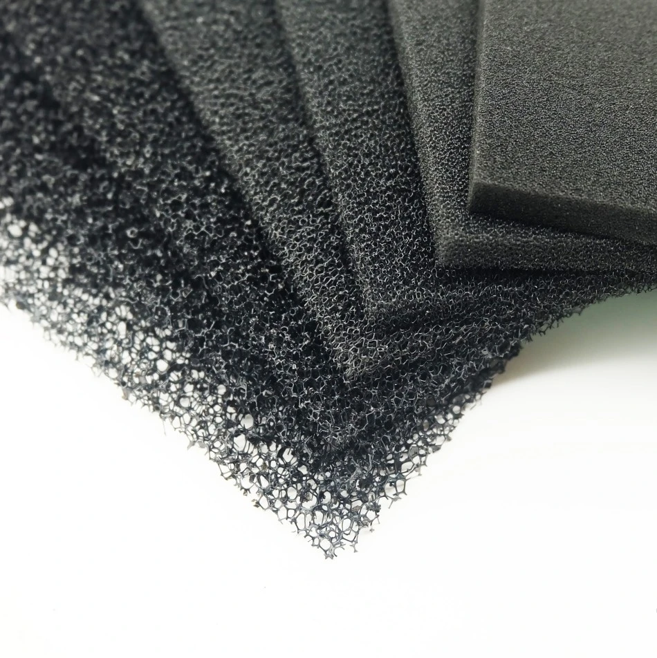 Air Filter Foam Porosity Reticulated Sponge Polyether Filter Foam 10ppi-60ppi