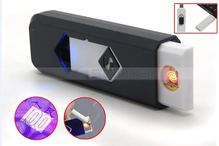 OEM Windproof Intelligent USB Rechargeable Cigarette Lighter