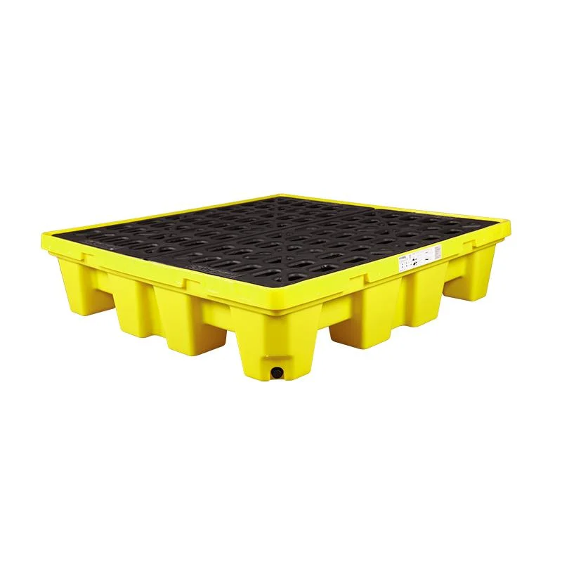 Wholesale Good Quality 4 Drum Double IBC Spill Containment Pallets