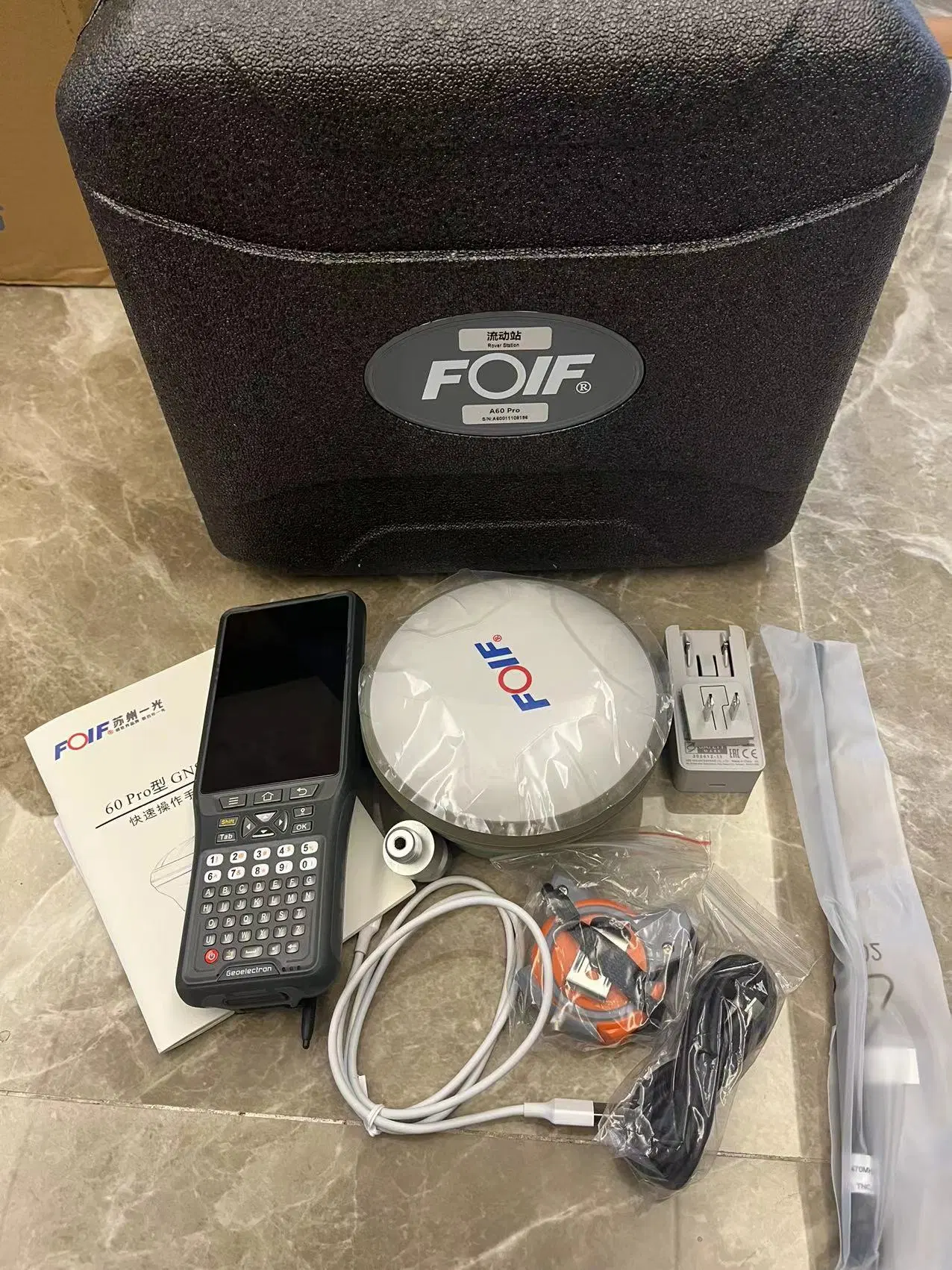 Foif A60 PRO GNSS RTK Professional GNSS Satellite Tracking 1408 القنوات