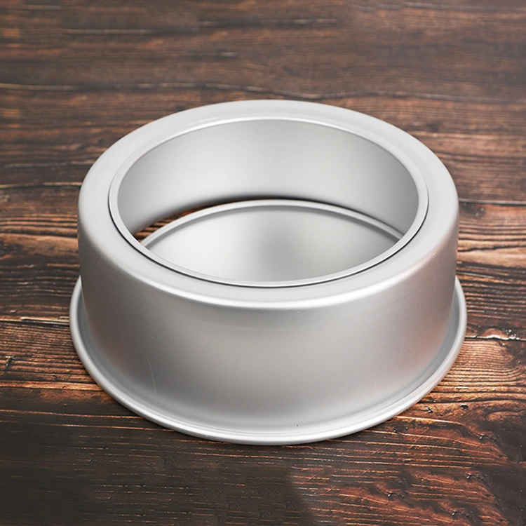 4/5/6/7/8/9/10/11/12/14 Inches Aluminum Round Chiffon Cheese Sponge Cake Baking Pan with Removable Bottom