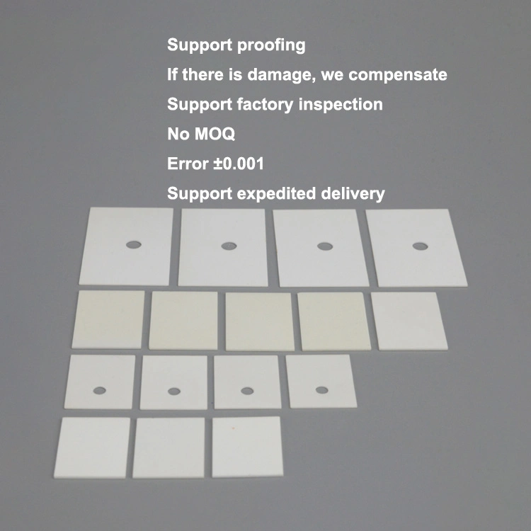 Vhandy Tape Casting Electrical Insulation Ceramic Al2O3 Alumina Substrate