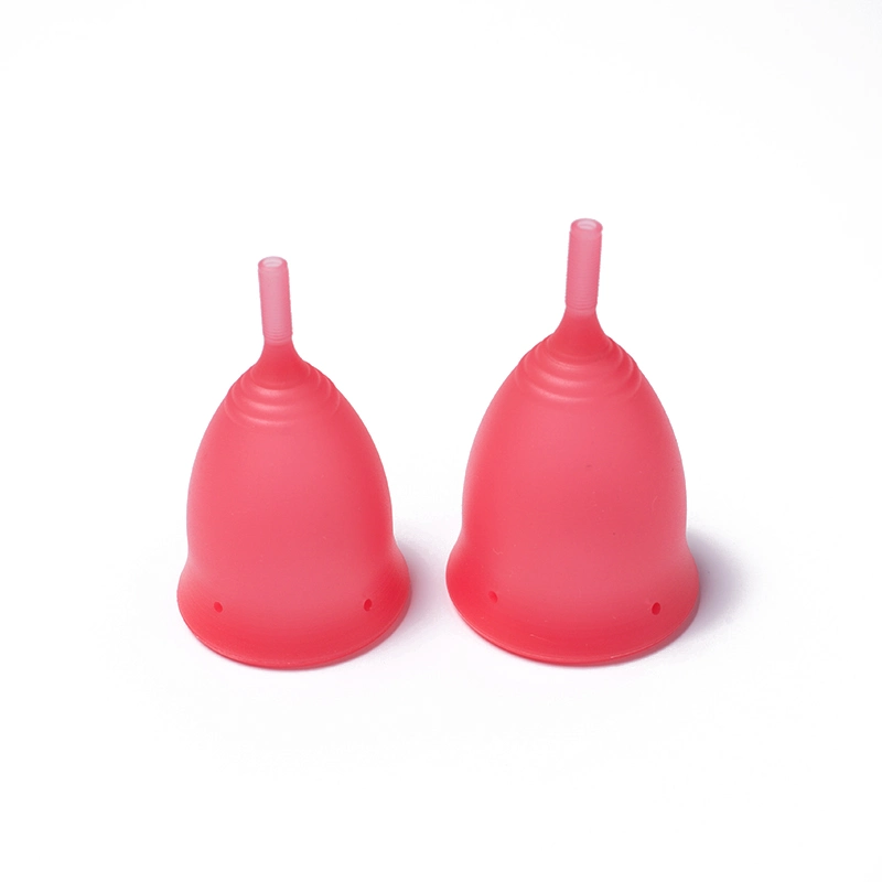 Collapsible Women Menstrual Cup Use